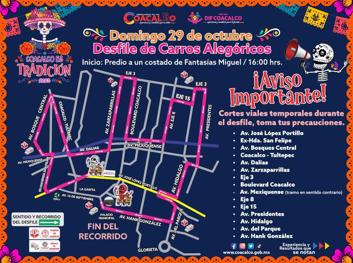 ¡Estamos listos Preparate para el desfile de Carros Alegoricos Tendremos