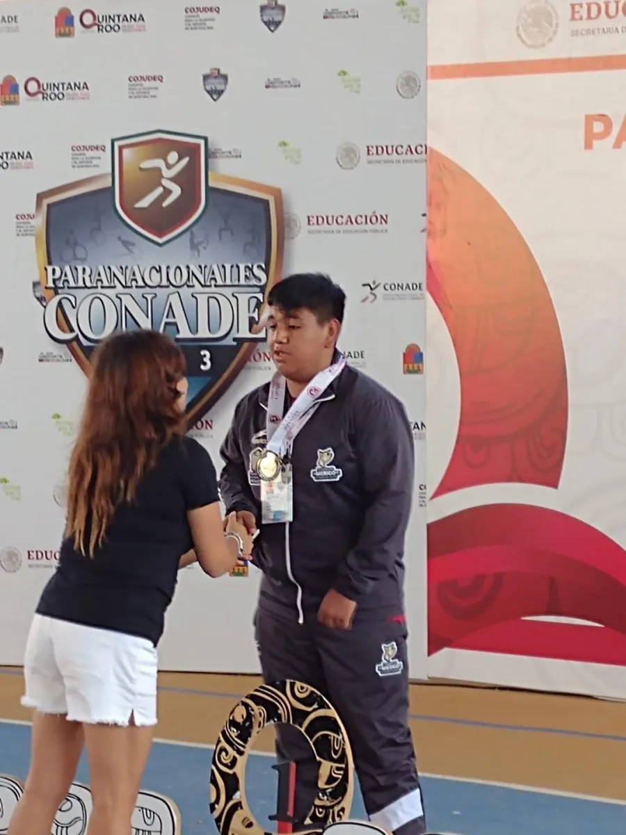 ¡Felicidades Andres ¡Medalla de oro para Tenango del Valle