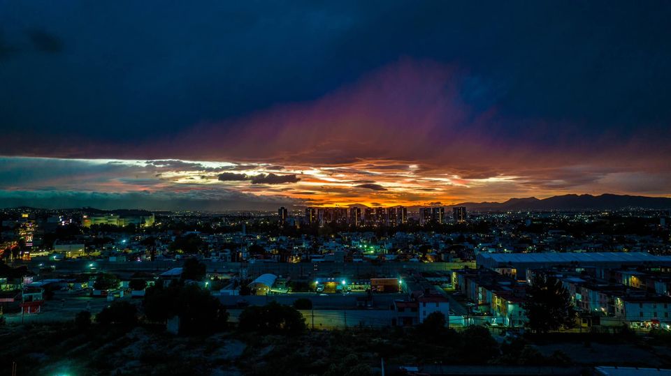 ¡Hoy el sol nos regalo una tarde espectacular