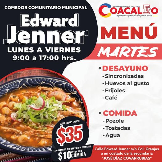 ¡Hoy es Martes de pozole en el comedor comunitario Edward