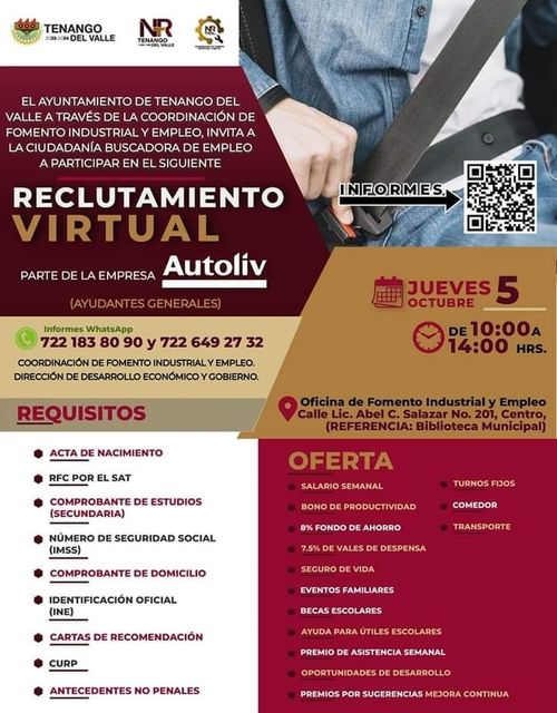 ¡Hoy es la Feria de Empleo Virtual Asiste a las