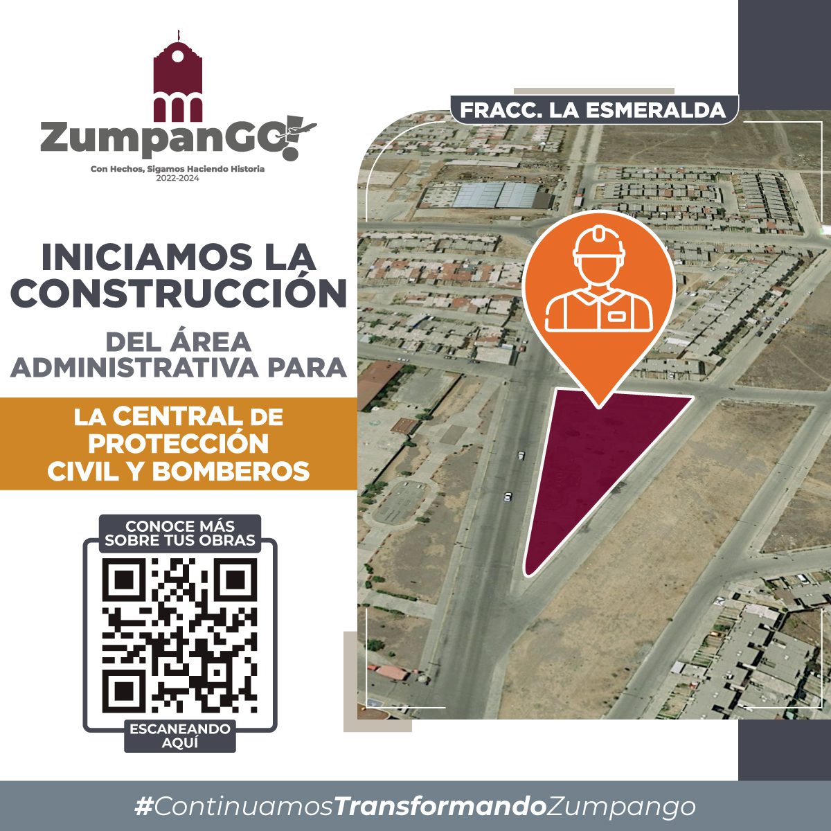 ¡INICIAMOS la construccion del Area Administrativa para la Central de