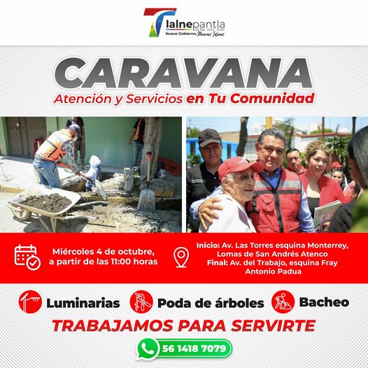 ¡La Caravana de Atencion y Servicios en tu Comunidad llego