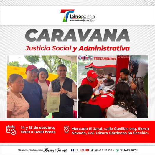 ¡La Caravana de Justicia Social y Administrativa llego a la