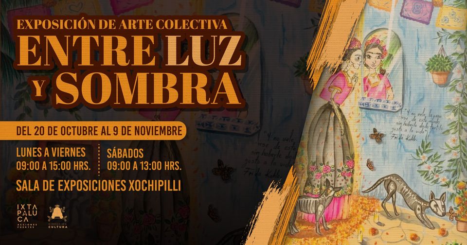 ¡La exposicion de arte ENTRE LUZ Y SOMBRA abrira sus