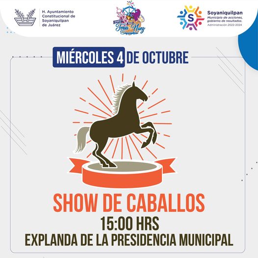 ¡No te pierdas el emocionante espectaculo de caballos hoy a