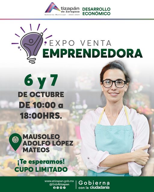 ¡Participa y da a conocer tus productos y servicios en