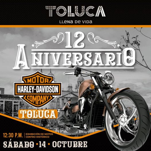 ¡Sabado Biker en nuestro Centro Historico de Toluca Nuestros amigos