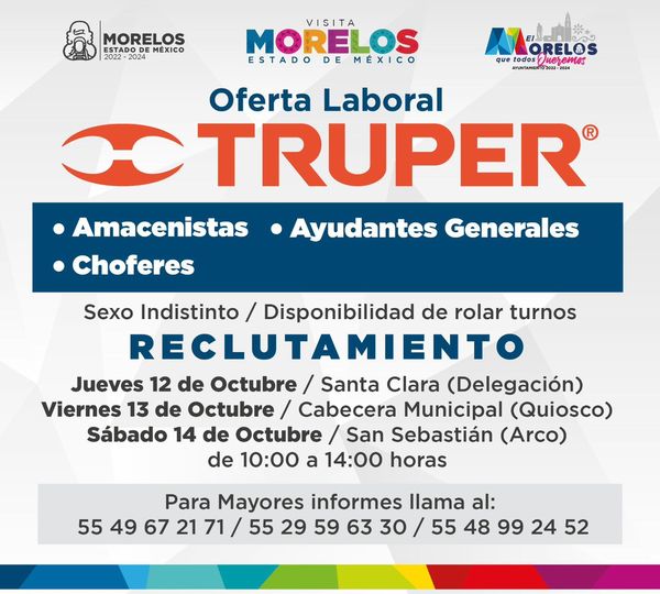 ¡Si estas en busca de empleo a partir de este