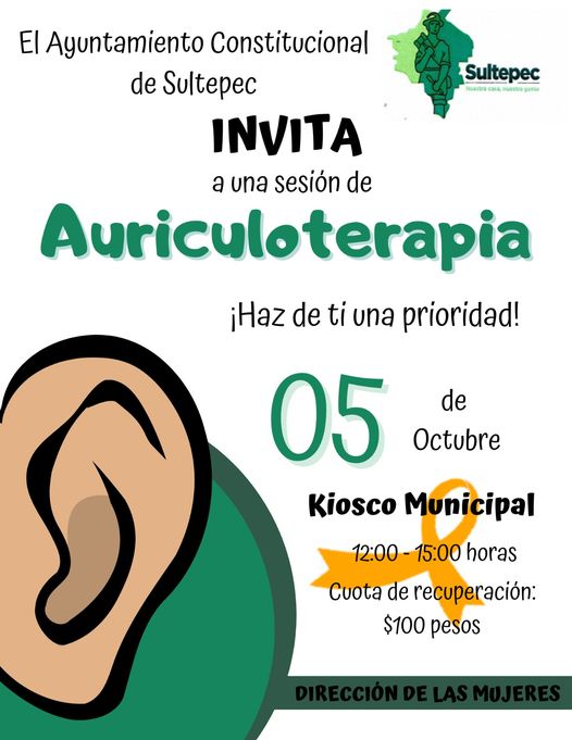 ¡Te invitamos a nuestra sesion de Auriculoterapia El Ayuntamiento de