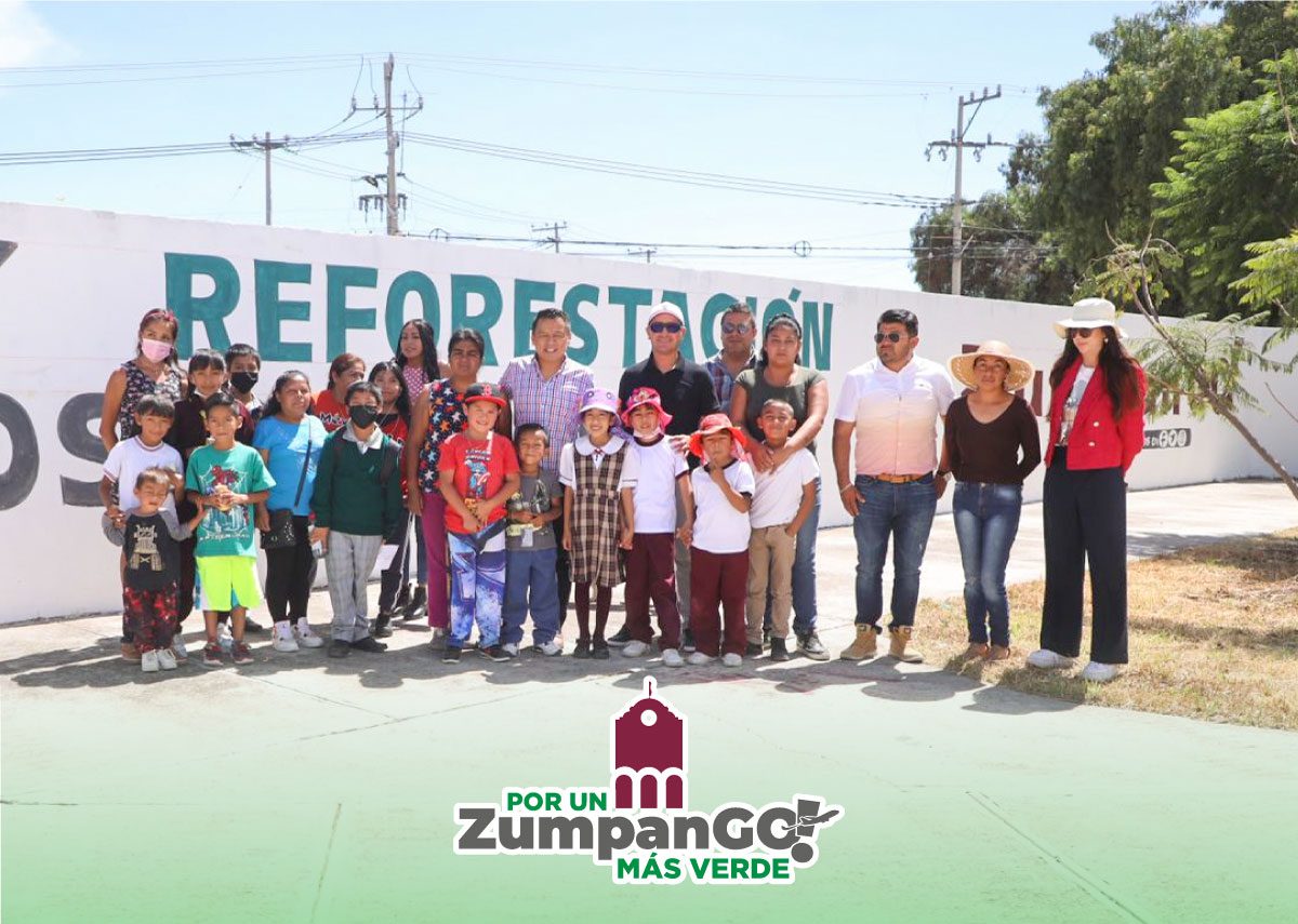 ¡Un Zumpango mas verde gracias al Gobierno Municipal El gobierno