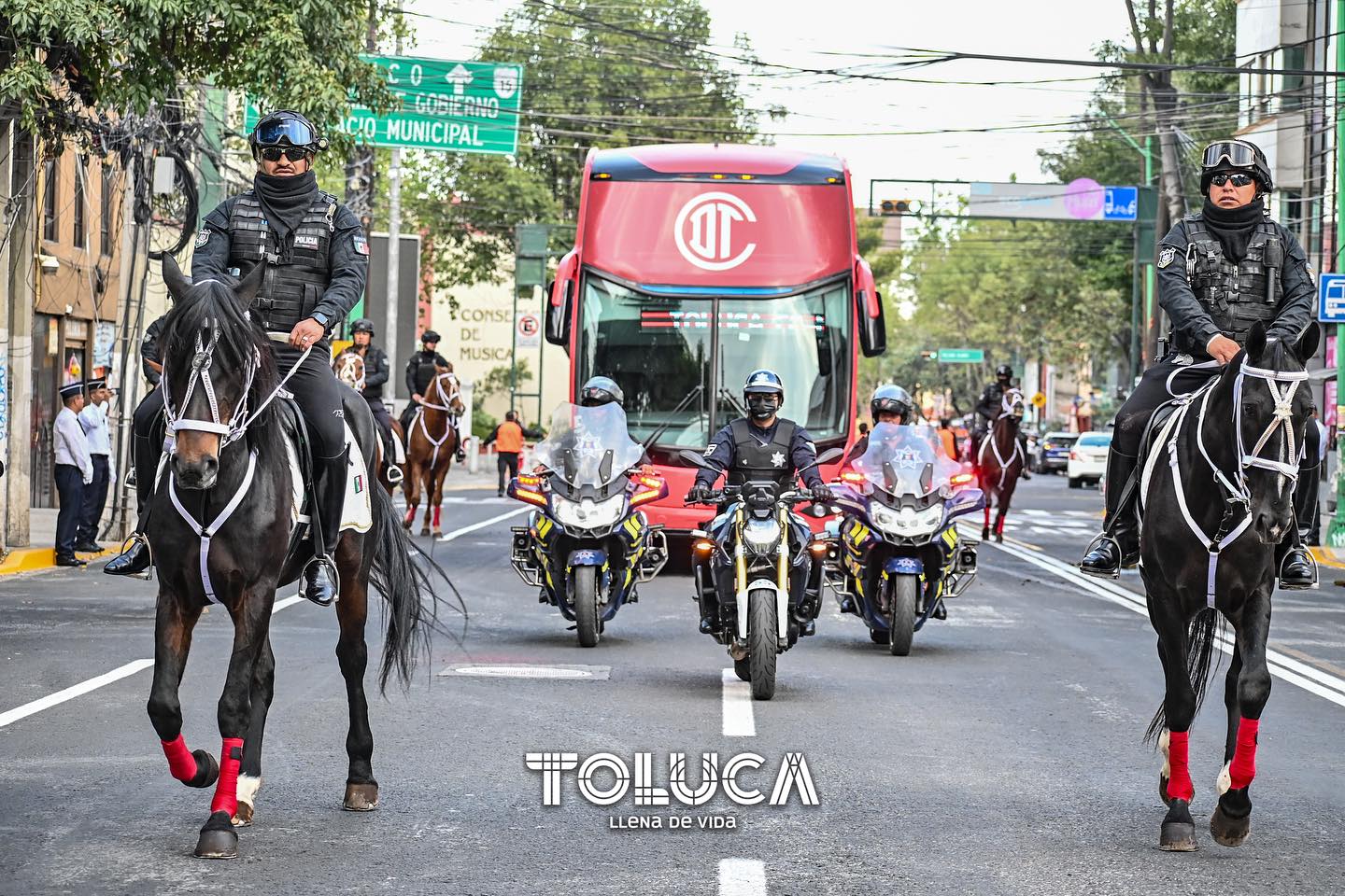 ¡Ya estamos listos para el partido @TolucaFC Chivas en el