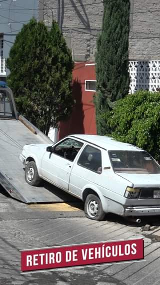 ¡¡Byeeeee de nuestras calles Retiro de 𝐯𝐞𝐡𝐢́𝐜𝐮𝐥𝐨𝐬 𝐚𝐛𝐚𝐧𝐝𝐨𝐧𝐚𝐝𝐨𝐬 en colonia