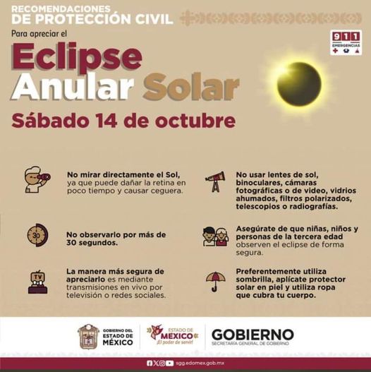 ¿Emocionados por el proximo eclipse Aqui van algunas recomendaciones clave