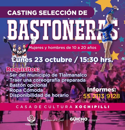 ¿Quieres formar parte del grupo de bastoneras de la Banda