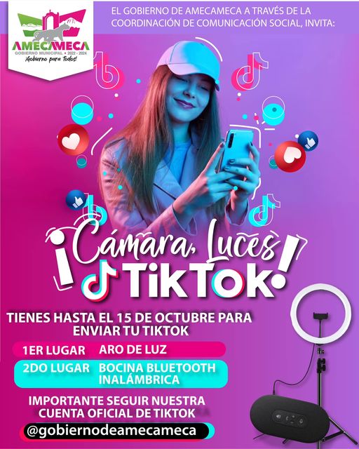 ¿Te gusta hacer TikToks este es tu momento de brillar