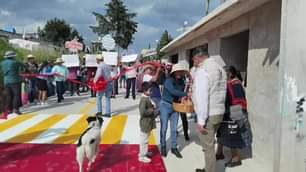 1699043543 Envivo Inauguracion de obra San Pablo Tlalchichilpa Encementado