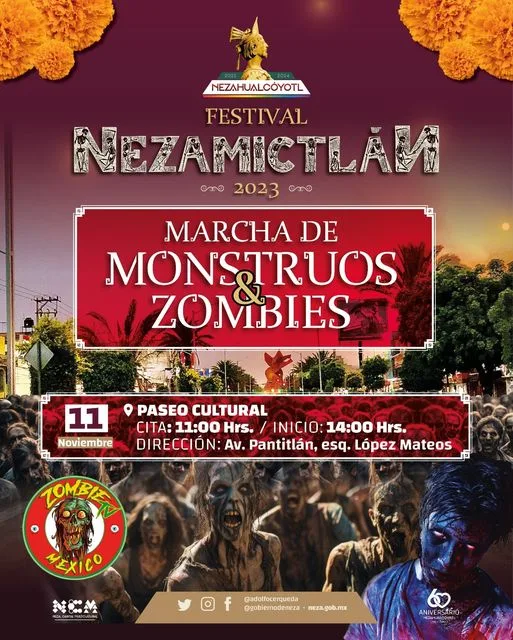 1699053843 FestivalNezaMictlan2023 Los muertos llegaron a Neza Participa en nuestra jpg