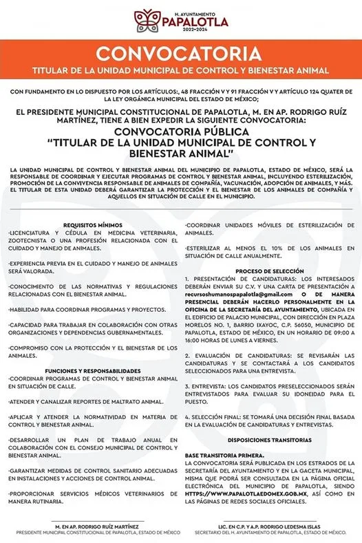 1699101035 Participa Convocatoria para elegir a el o la Titular jpg