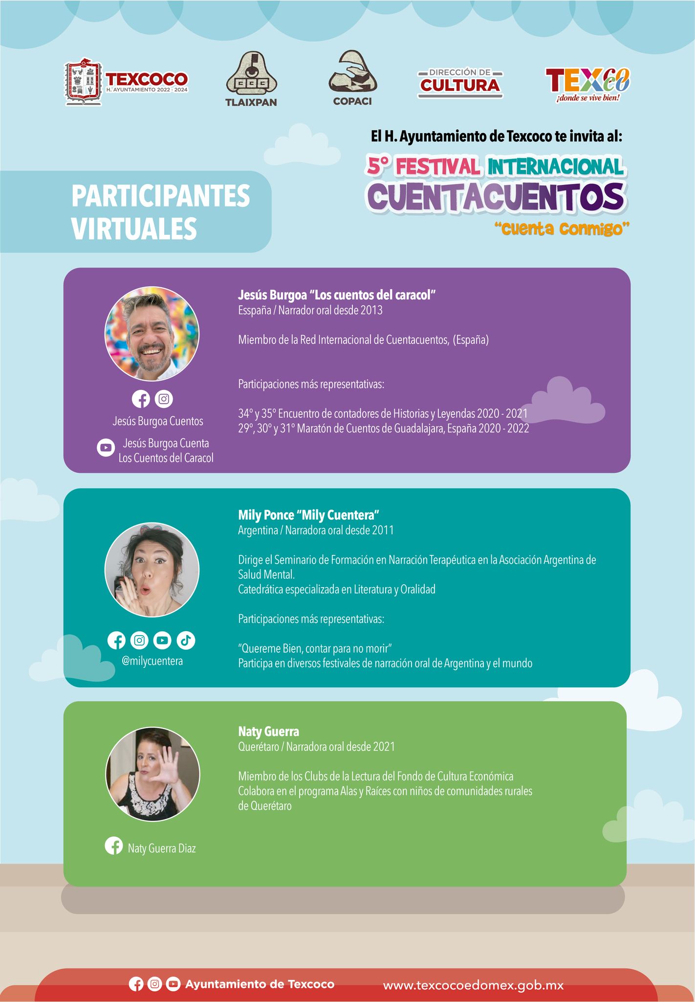 1699103001 491 Disfruta del Festival Internacional de Cuentacuentos en su quinta edicion