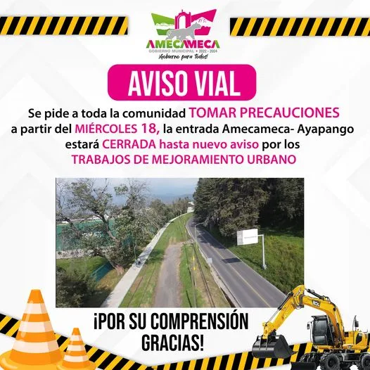 1699109606 Recuerda que el acceso via Amecameca Ayapango se encuentra cerrado por jpg