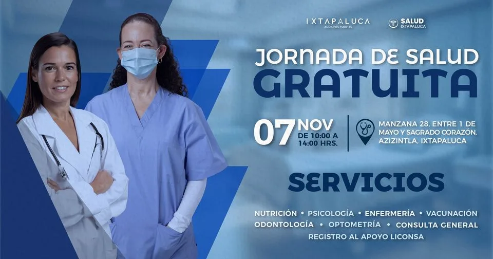 1699123618 Atencion vecinos de la colonia Azizintla nuestra Jornada de salud jpg