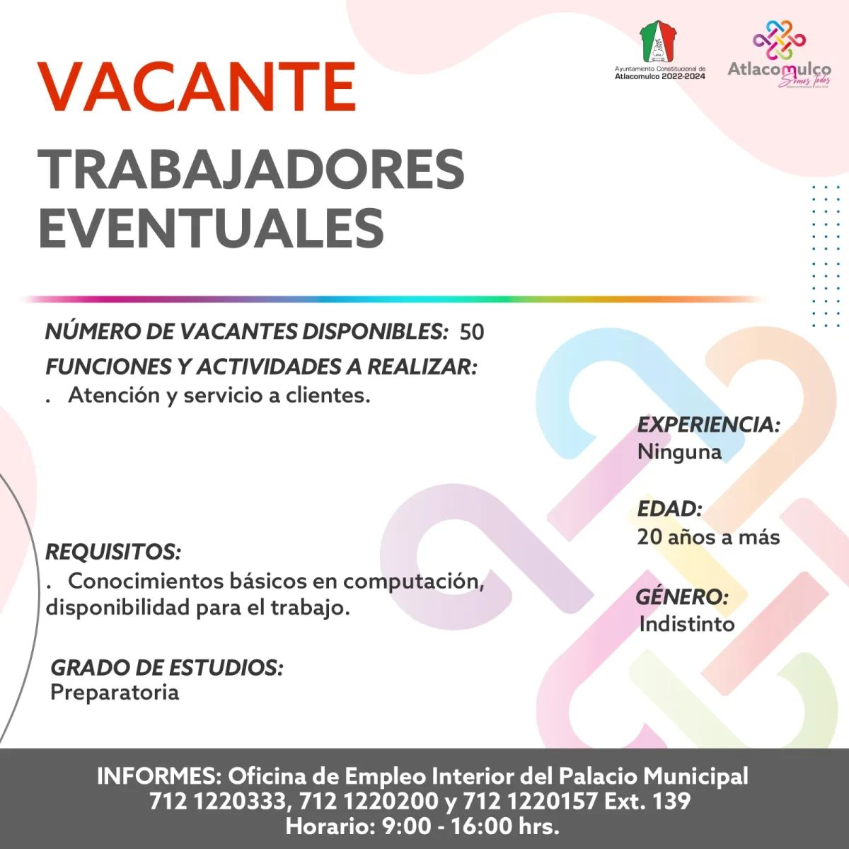 1699127362 366 ¡Te compartimos las vacantes de empleo correspondientes a esta semana