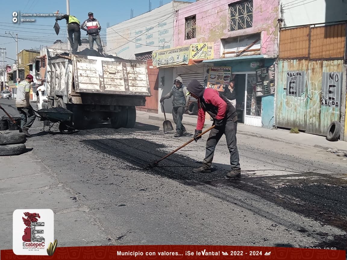 1699131025 833 Con el programa de BacheoPermanente seguimos transformando Ecatepec En esta