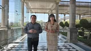 1699132381 Nuestros amigos Roberto Avila y Johanna Fernandez mandan un mensaje