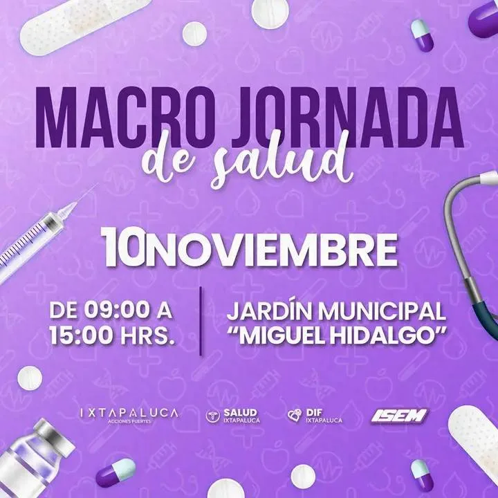 1699195542 ¡Atencion ixtapaluquenses se acerca la Macro Jornada de Salud ¡cuida jpg