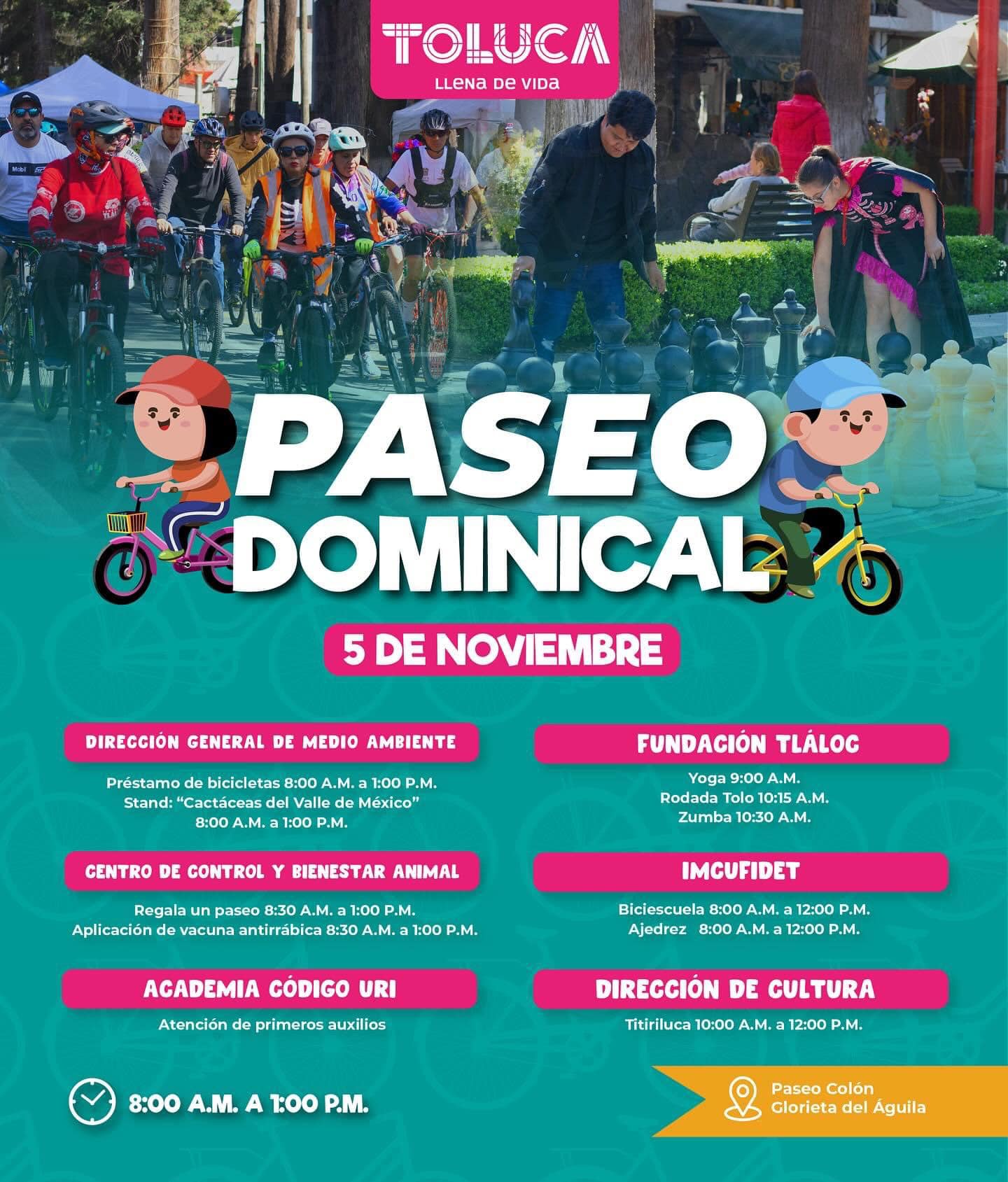 1699203860 760 ¡Llego el domingo y en nuestra capital mexiquense tenemos las