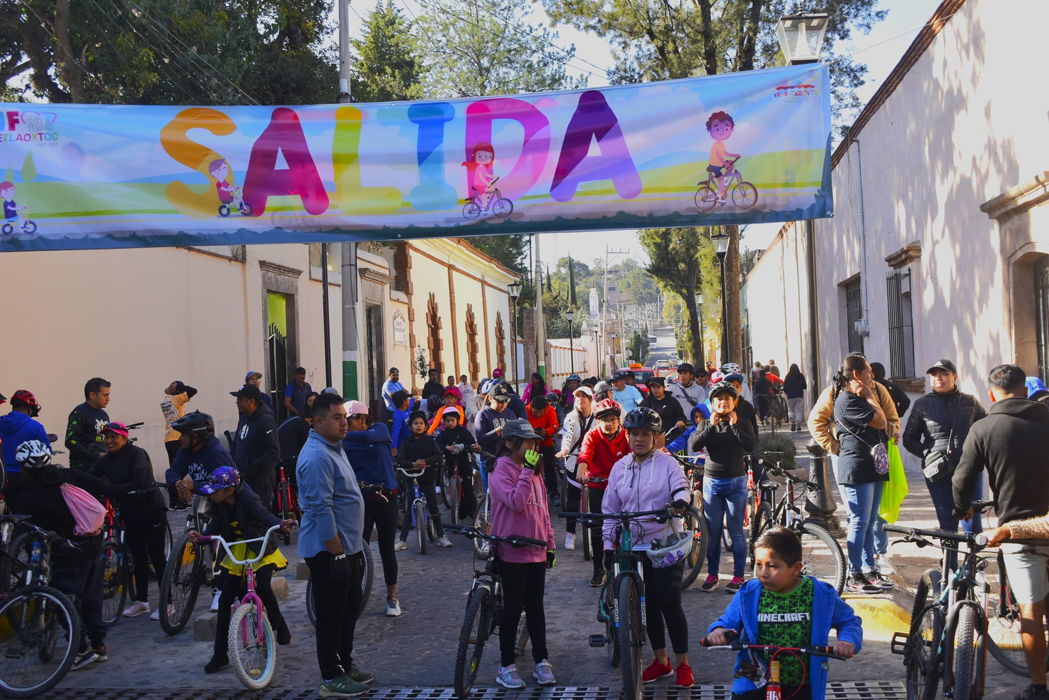 1699218606 349 Rodada infantil y juvenil Domingo familiar donde el Gobierno Municipal