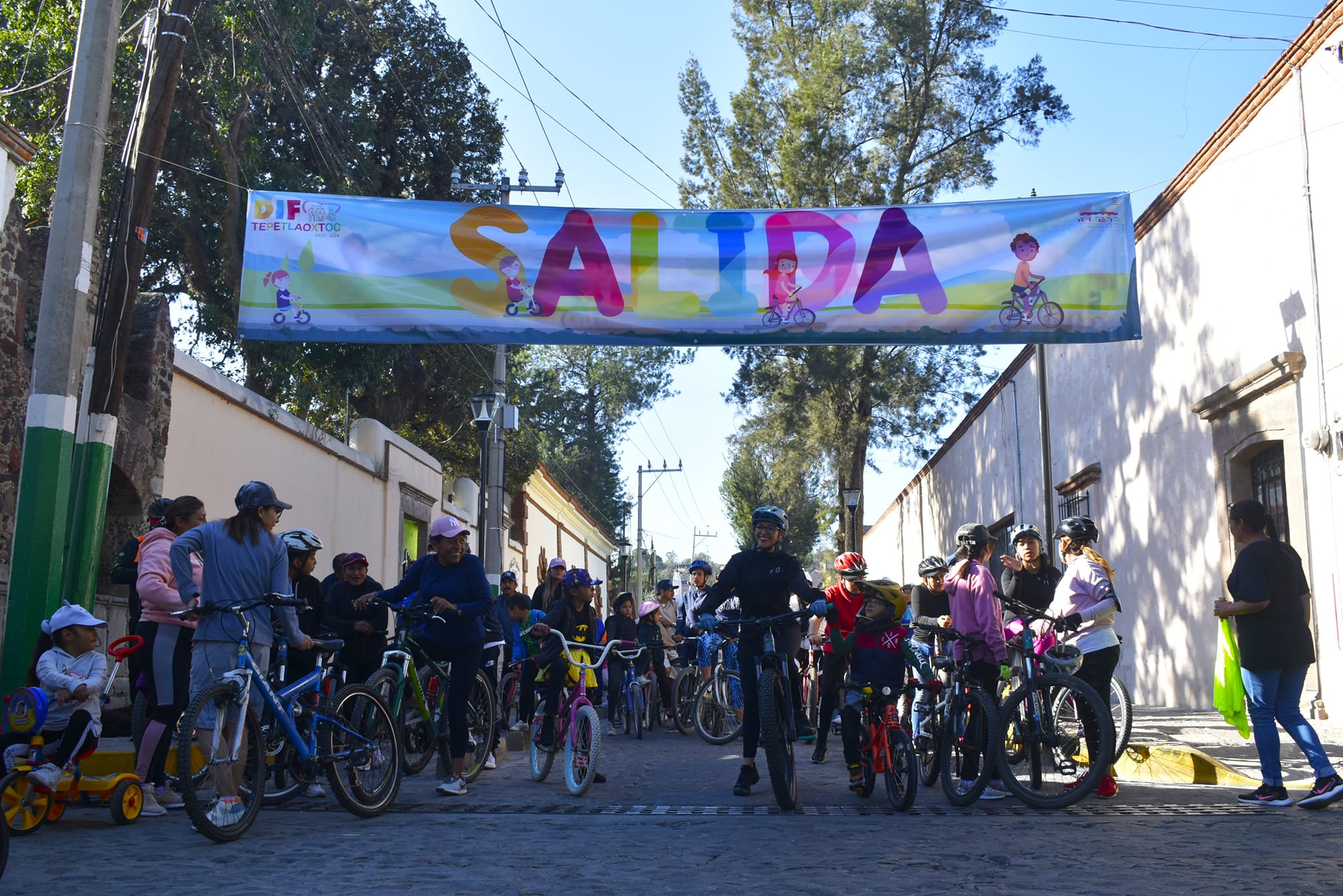 1699218612 966 Rodada infantil y juvenil Domingo familiar donde el Gobierno Municipal