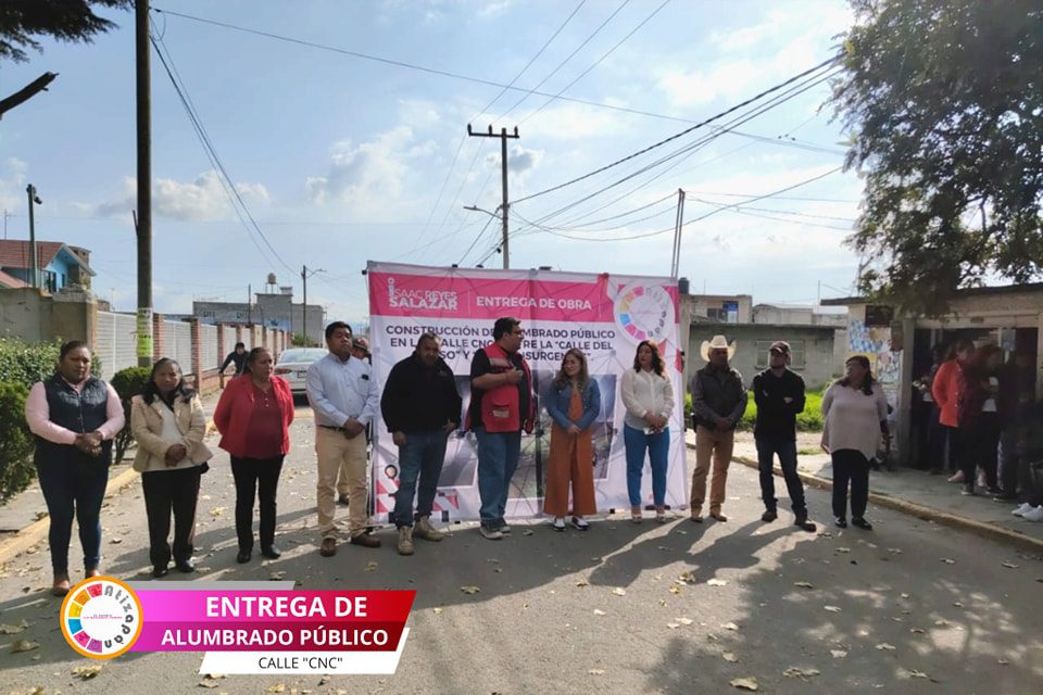 1699278332 456 Nos complace anunciar la reciente entrega de alumbrado publico en