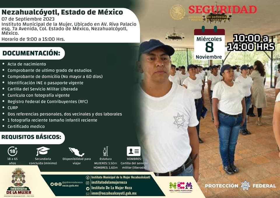 1699305673 781 Reclutamiento El Instituto Municipal de la Mujer te invita