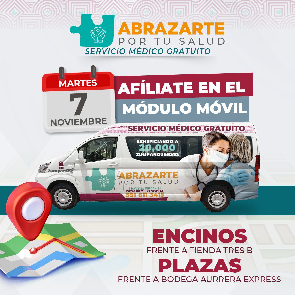 1699307935 856 AFILIACION EN MODULO MOVIL PARA EL SERVICIO MEDICO GRATUITO