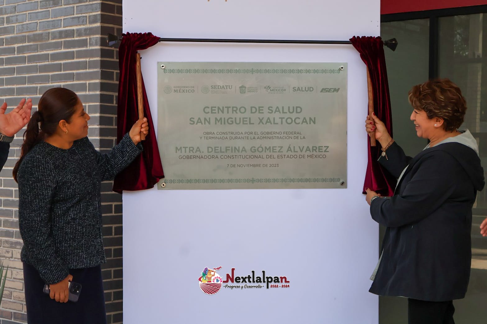 1699446830 14 La PresidentaMunicipal Lorena Alameda junto a la Gobernadora del Estado