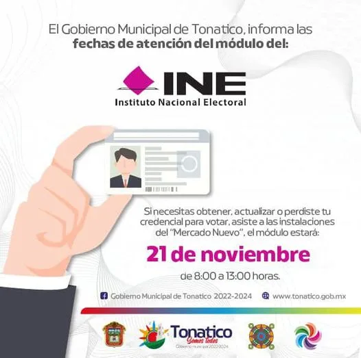 1699474631 QueNoSeTePase Tramita tu credencial para votar este 21 de jpg