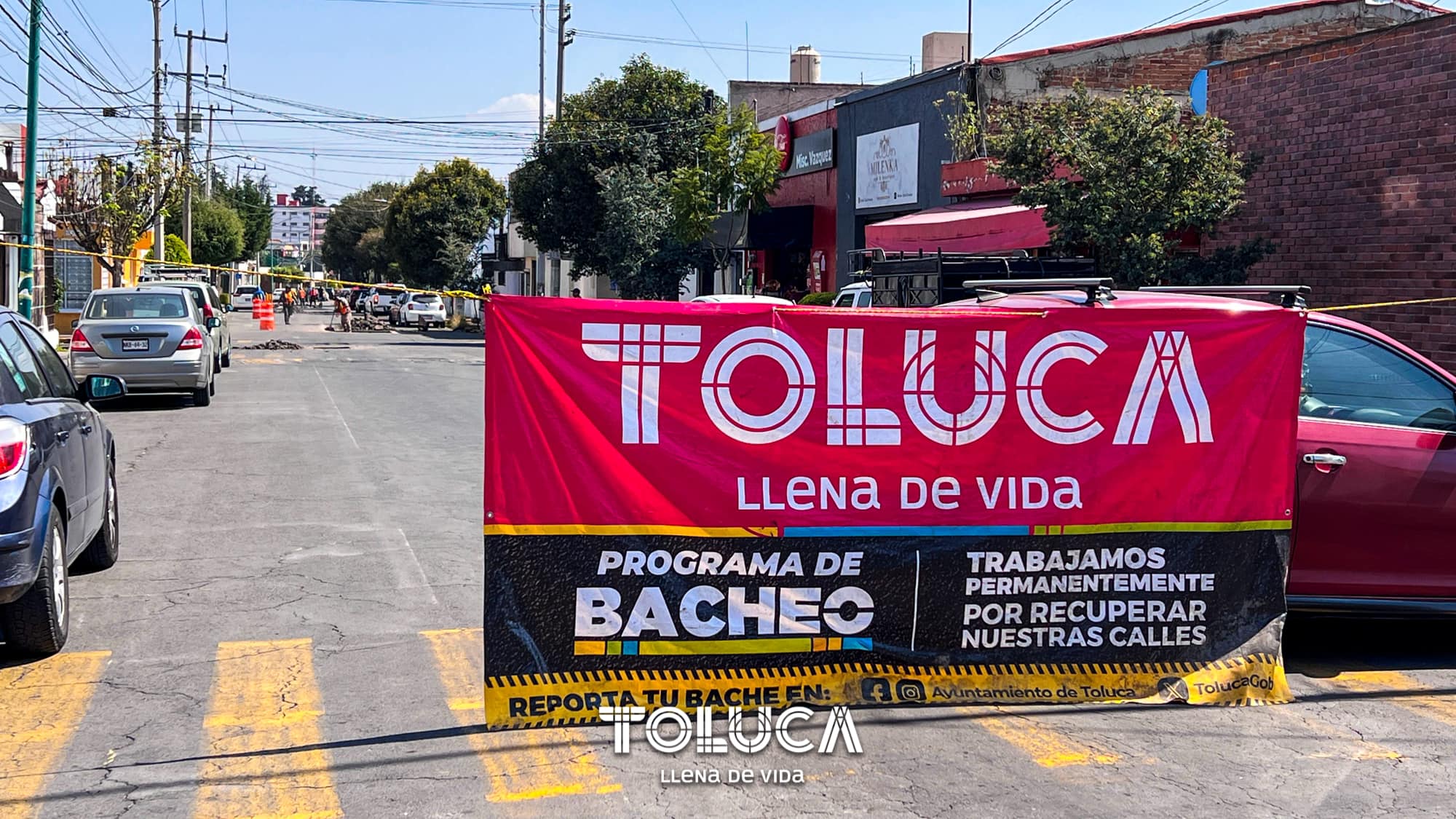 1699484811 790 RayDelBache ¡En Toluca seguimos acabando con los baches Nuestro