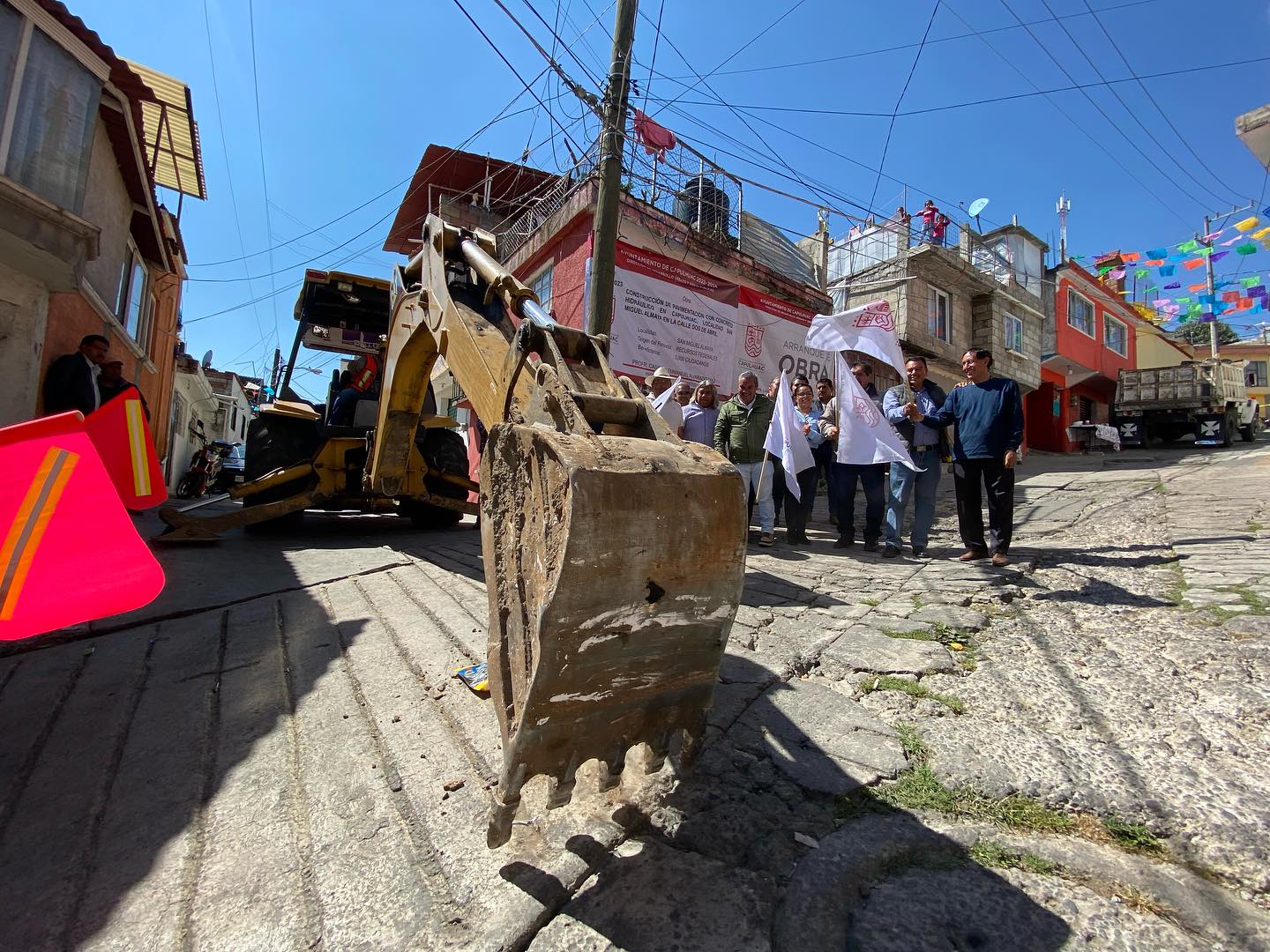 1699534036 855 Arranque de Obra El Ayuntamiento de Capulhuac encabezado por el