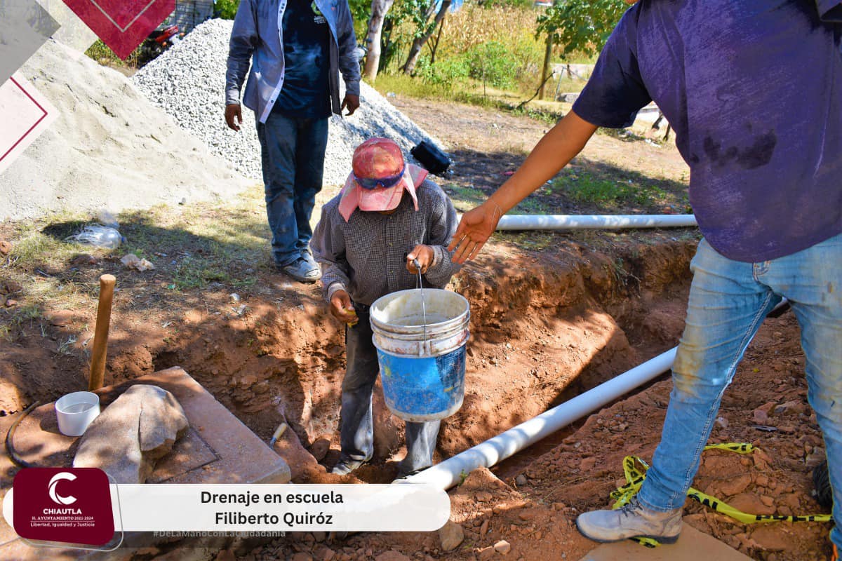 1699548621 770 ¡La obras continuan Se realizo la instalacion de drenaje que