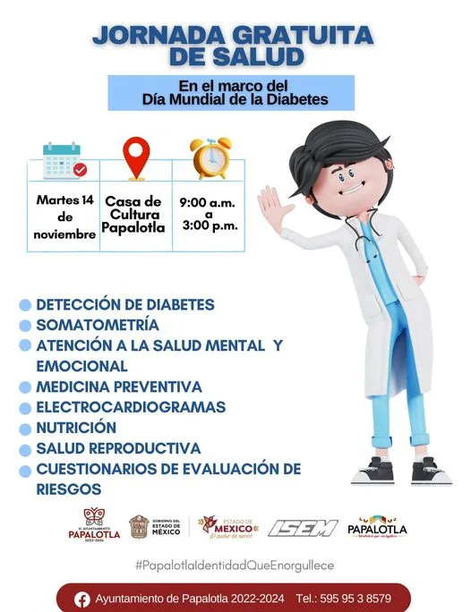 1699830578 JornadaDeSalud Cada ano el 14 de noviembre se conmemora jpg