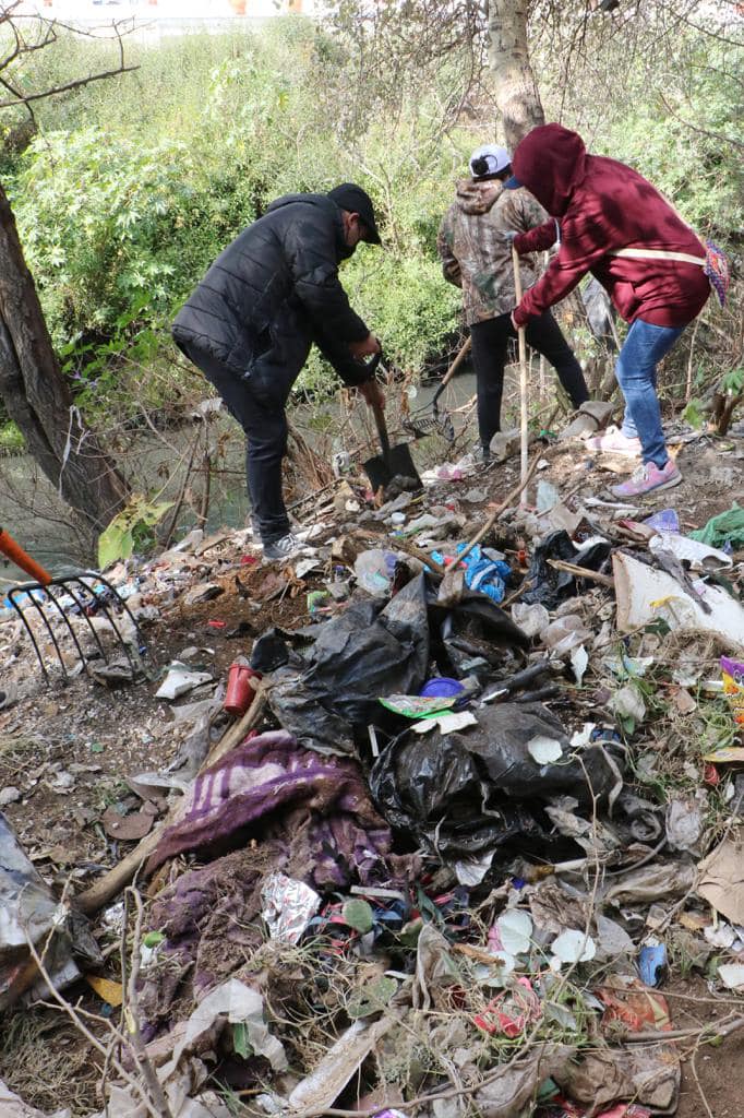 1699877618 546 GOBIERNO DE CHIMALHUACAN REFUERZA JORNADAS DE LIMPIEZA EN EL MARGEN