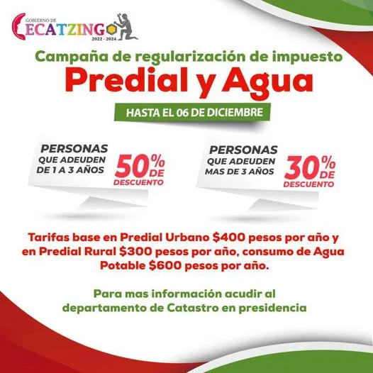 1699881724 CAMPANA DE REGULARIZACION DE PREDIO Y AGUA jpg