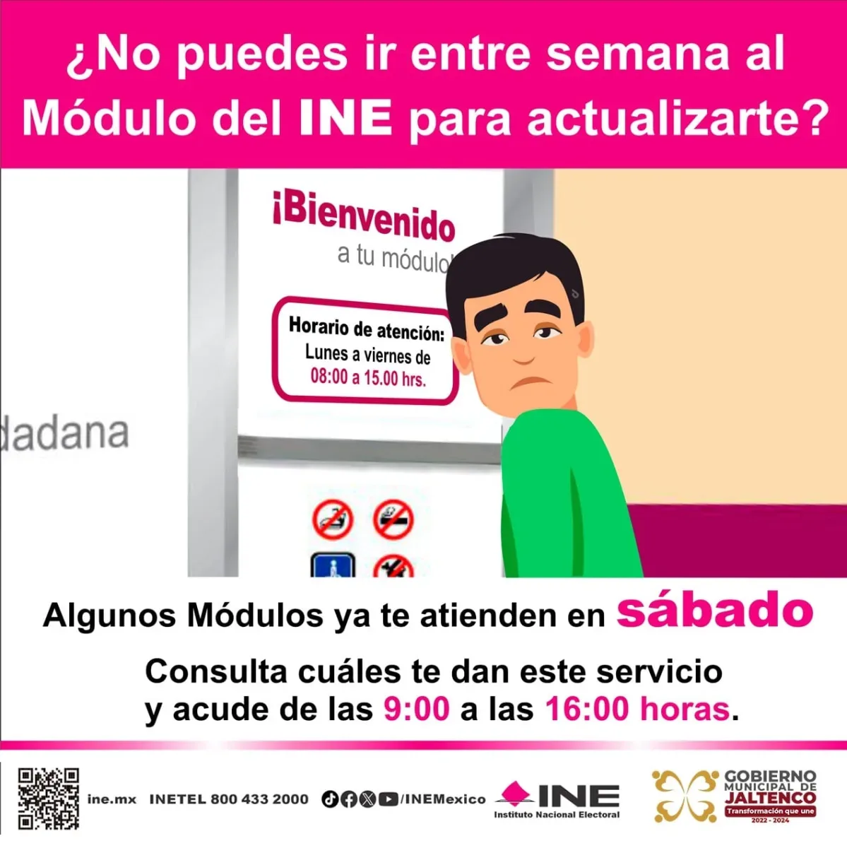 1699884443 ¡Actualiza tu credencial del INE los sabados jpg