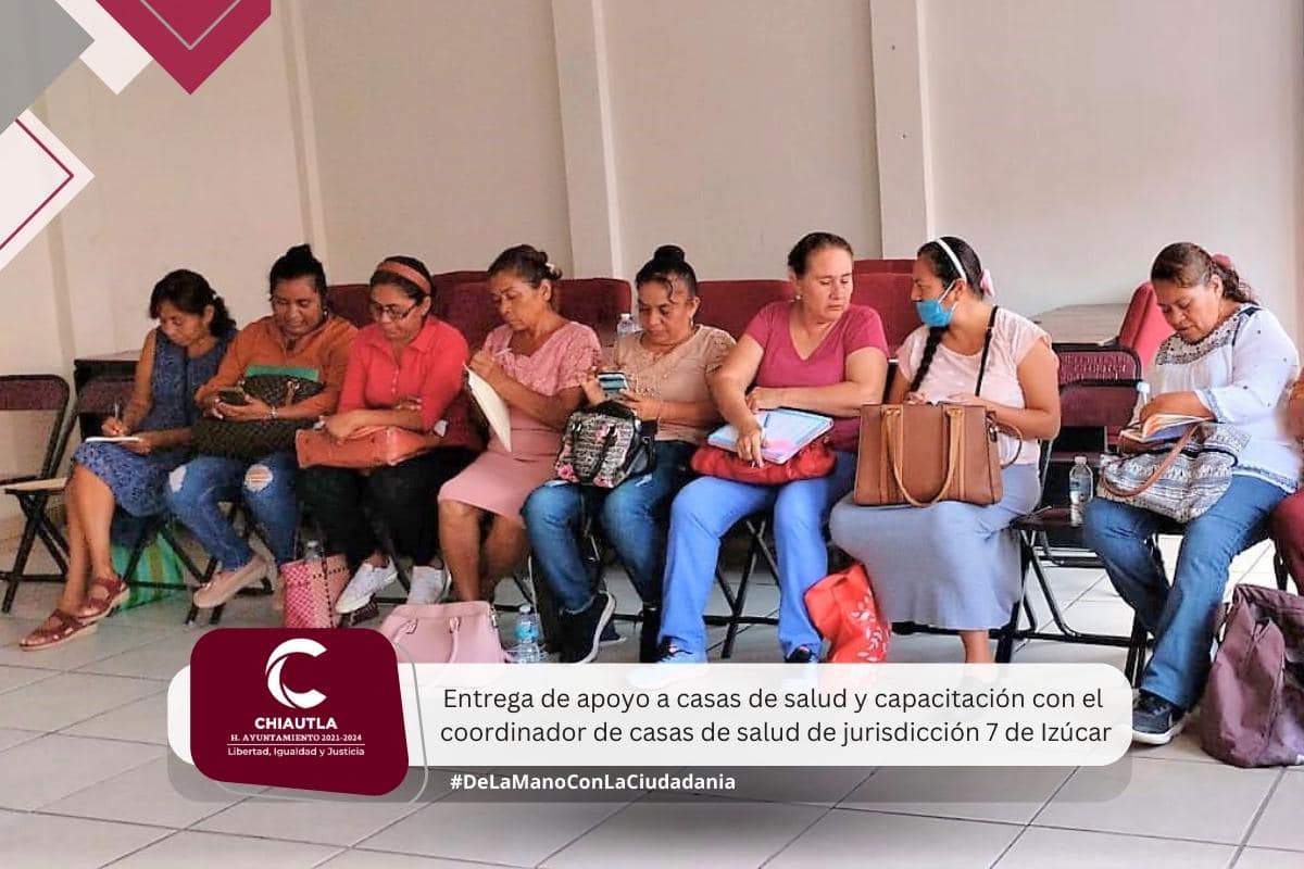 1699889088 430 Se realizo la entrega de apoyo a Casas de Salud