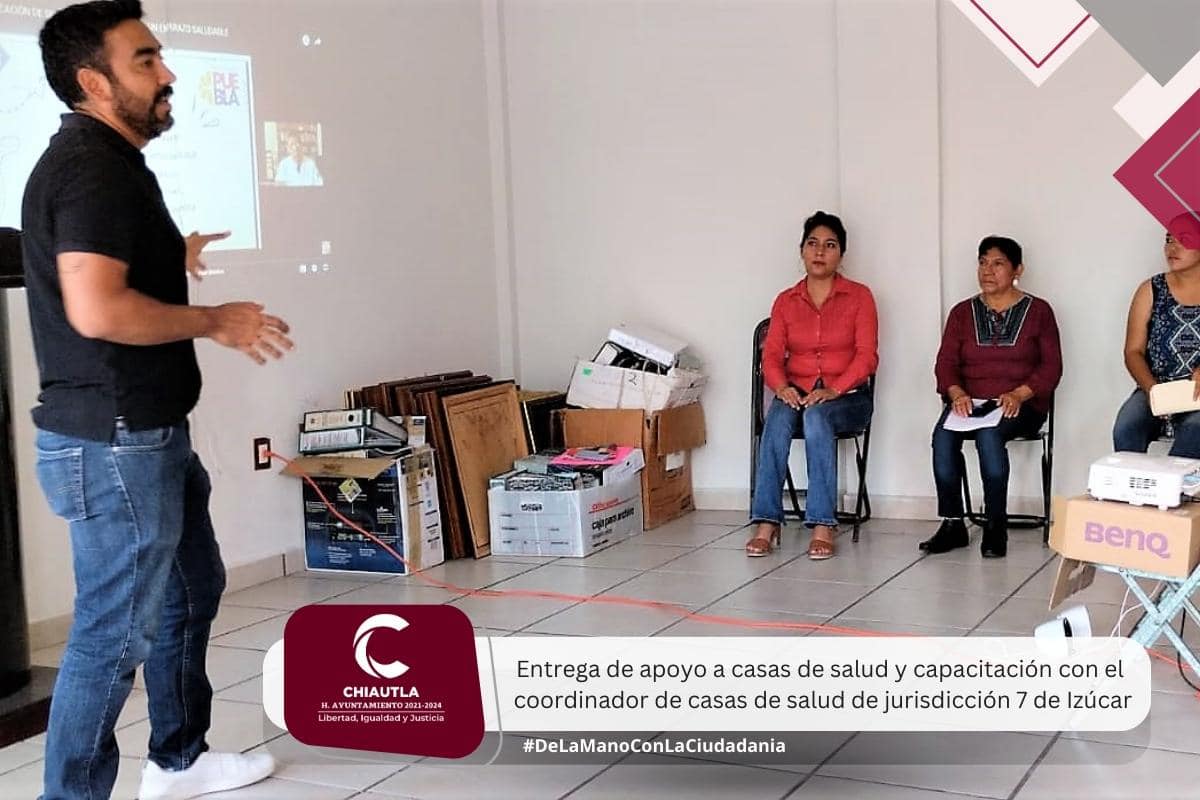 1699889101 343 Se realizo la entrega de apoyo a Casas de Salud