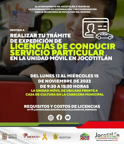 1699891580 Los invitamos a realizar su tramite para adquirir su licencia jpg