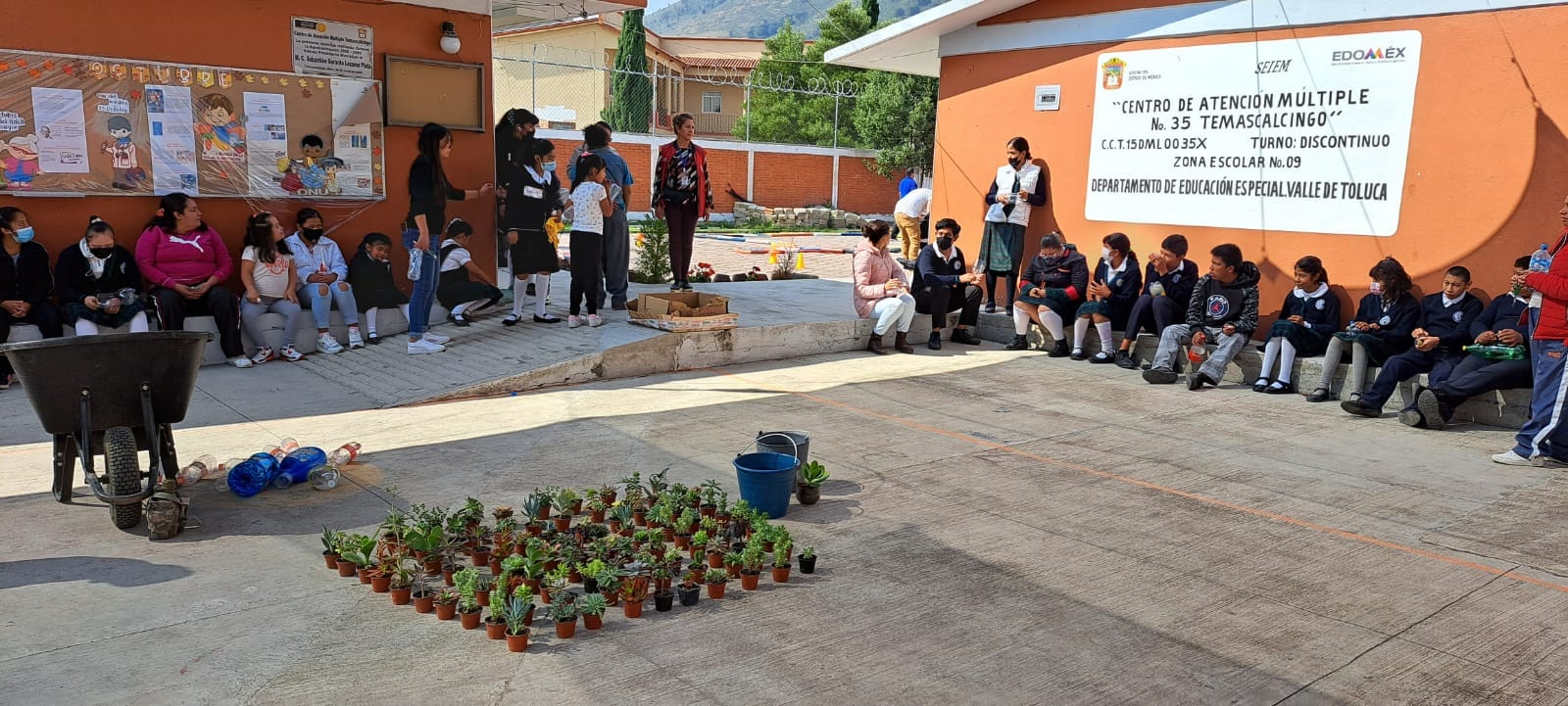 1699909211 956 ¡Mundo de Suculentas La Coordinacion de Ecologia realizo una actividad