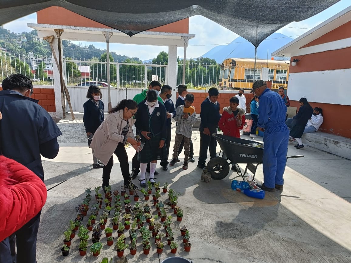 1699909219 178 ¡Mundo de Suculentas La Coordinacion de Ecologia realizo una actividad